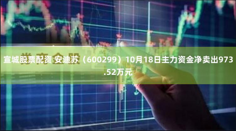 宣城股票配资 安迪苏（600299）10月18日主力资金净卖出973.52万元